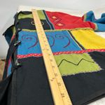 Vintage Earth, Sea & Sky 2x Lined Linen Blend Patchwork Art Jacket FLAWED Photo 7