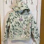 Adidas junior girls M medium 10/12 soft fleece lined kangaroo pocket camo hoodie Photo 0