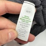 Aerie Hoodie Womens X Small Grey Side Ruched Knit Sweater Cotton Blend Photo 4