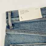 American Eagle  Highest Rise 90s Boyfriend Short Denim Stretch Size 8/29 NWT Photo 4