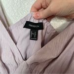Forever 21 + Womens 1X Lavender purple Sleeveless Tie-Shoulder Romper dress New Photo 2