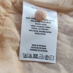 Anthropologie  Peach Ruffled Layer Lace Sleeveless Top Size 12 Coquette Lace Top Photo 9