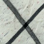 Candie's Candie’s Women’s Confetti Windowpane Plaid Acrylic Knit Triangle Wrap Scarf OS Photo 2