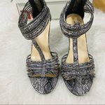 Avenue  black and white animal print / snake print party holidays heel 8.5 Photo 9