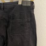 American Eagle NWT Mom Jeans Black Distressed relaxed Fit 14 32 Photo 4