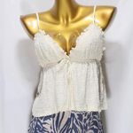 Princess Polly Kellan Cami Crop Top in Cream Photo 3