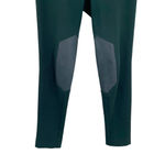 Mackage  Gigi Leather‎ Patch Ponte Knit Legging Pants Teal Green Size 8 Photo 3