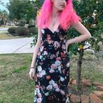 floral maxi dress Black Size M Photo 0