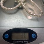 10k Yellow Gold genuine Pearl Necklace signed MP 20” Photo 5