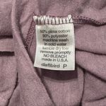 Daftbird Women’s Size P S Lavender Pale Purple Button Back Scoop Neck T Photo 3