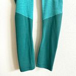 Outdoor Voices  Green Succulent Colorblock TechSweat 3/4 Leggings Women's XS NWT Photo 3