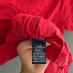 Ralph Lauren  Women's Red Crew Neck T-Shirt Size‎ M Casual Photo 3