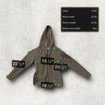 Rei Co-op ★ REI Brown Fitted Floral Tattoo-Patterned Embroidered Zip-Up Women’s Hoodie ★ Photo 5