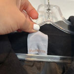 Fleurette Loro Piana 100% Cashmere Long Black Coat Sz 14 Photo 7