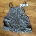 Francesca's New Francesca’s grey lace bralette Photo 1