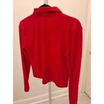 No Boundaries No Boundries Size L Juniors 2 Way Zip Long Sleeve Polo Shirt Photo 3