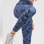 Aerie OFFLINE By  Real Me Xtra Hold Up Legging in marbled blue x-small short NWT Photo 0