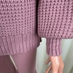 Zenana Women's Two Piece V-Neck Sweater & Legging Set Dusty Rose Pink XL Photo 5