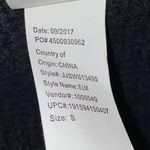 Jessica Simpson Oversized Faux Fur Lined Knit Black Sweater Cardigan Size Small Photo 12