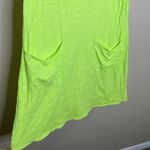 Fresh Produce  Dress M Green Flip Flop Beach Vacation Bright Neon Pockets Kidcore Photo 3