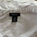 Jones New York White long sleeve button down NWOT Photo 1