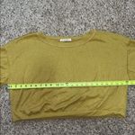 We The Free  Oversized Bubble Crop Pullover light Sweater Medium Free People Photo 9