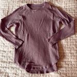 American Eagle Light Purple Waffle Knit Tee Size XS Photo 0