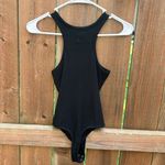 ALL SAINTS Norma Ribbed Black Bodysuit Size 2 NWT Photo 3