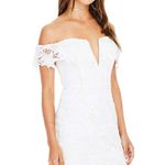 ASTR  the Label Daniela White Lace Mini Dress Photo 1