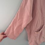 Free People  Soft Cotton Oversized Blazer Cardigan Photo 2