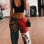 Urban Outfitters BDG Collegiate Patchwork Sweatpants Photo 0