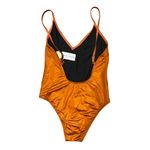 PacSun $69 NWT M Copper Onepiece Swimsuit Burnt Orange Salero Swim Swimwear Suit Photo 2