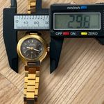 Bulova  Accutron Super Rare Ladies Vintage Watch Brown Oval Dial Gold Bracelet Photo 13