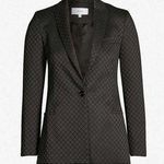 Reiss Fortuna Diamond Black Blazer Black NWT Photo 0