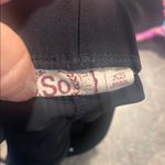 SO  Floral Bikini Top and Black Bottoms Photo 2