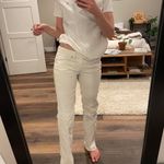 Loft Vintage y2k  low rise white corduroy original bootcut jeans 🤍 Photo 2