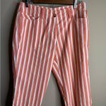 Masters golf fashion by Alaska striped golf Capri pants size 8 Orange Photo 6