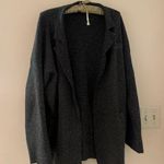 ZARA  KNIT dark grey THICK cardigan sweater size M Photo 0
