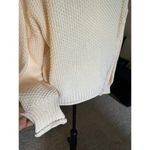 Oversized Chunky Knit Turtleneck Sweater Light Peach Cozy Comfy Warm M Size M Photo 7