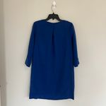 Trina Turk Royal Blue Versed Shift Dress Size Large Photo 10