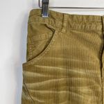 Urban Outfitters Parker Long Stretch Corduroy Fishtail Midi Skirt Brown womens S Photo 4