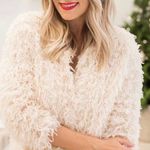 LC Lauren Conrad  Cream Knit Sweater Photo 0