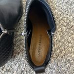 Lucky Brand Lucky‎ Brand Women’s Black Textured Basel Leather Zip Booties Boots Size 8.5 Photo 6