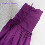 White House | Black Market New! White‎ House Black Market Long Sleeve Satin Ruffle Wrap Dress in Baie, 8 Photo 7