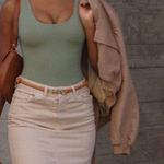 Pinsy Scoop Tank Shapewear Cheeky Bodysuit, Size XLarge, Color Cactus 221 Green Photo 2