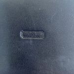 Coach  Black Leather Toiletry Bag with Dome Shape Photo 5