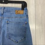 Mavi Jeans  Larissa Mid Rise Flounce Fashion Flare Raw Hem Jeans size 27 Photo 8