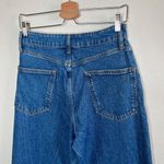 Pilcro Anthropologie Womens Austyn Cropped Wide Leg Denim Jeans Size 32 Blue Photo 2