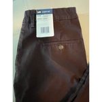 Lee Curvy Fit Brown Straight Leg Pant size 10 New with Tags Photo 4