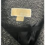 Michael Kors Michael‎ Kors Women's Tweed Moto Jacket Full Zip Buckle Belted Coat, Size 10 Photo 7